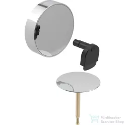   Geberit SPLIT beépítőkészlet excenteres le-és túlfolyóhoz,összefolyóval,d52,fényes króm 150.481.21.1