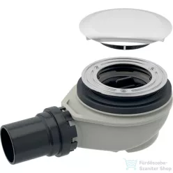   Geberit zuhanytálca szifon 50 mm-es vízzárral,d90 mm,króm fedéllel,150.551.21.1