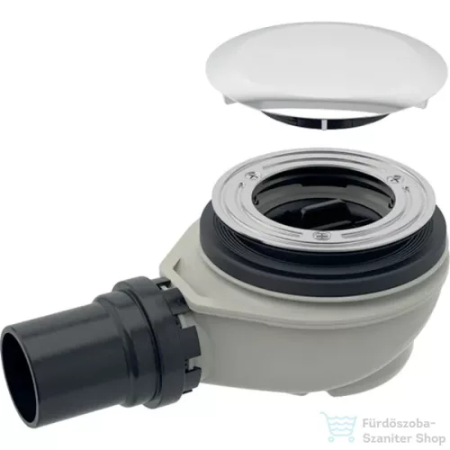 Geberit zuhanytálca szifon 50 mm-es vízzárral,d90 mm,króm fedéllel,150.551.21.1
