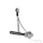 Geberit 32 cm-es excenteres automata le- és túlfolyógarnitúra beépítő készlet nélkül,ellenáram elvvel,150.595.00.6