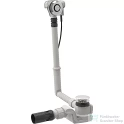   Geberit Pushcontrol le- és túlfolyógarnitúra beépítő készlettel,króm 150.750.21.6