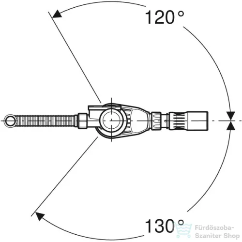 Geberit Pushcontrol le- és túlfolyógarnitúra beépítő készlettel,króm 150.750.21.6