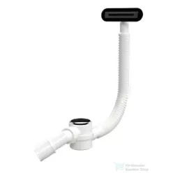   M-Acryl Sabina Pro click-clack le- és túlfolyó szifonnal (80cm), fekete 15246