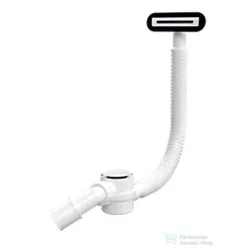   M-Acryl Sabina Pro click-clack le- és túlfolyó szifonnal (80cm), fehér 15247