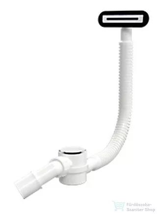 M-Acryl Sabina Pro click-clack le- és túlfolyó szifonnal (80cm), fehér 15247