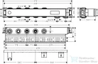 Hansgrohe HG RainBoard alaptest 3 fogyasztó  15311180