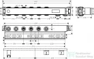 Hansgrohe HG RainBoard alaptest 4 fogyasztó 15312180
