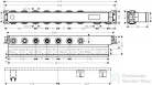 Hansgrohe HG RainBoard alaptest 5 fogyasztó  15313180