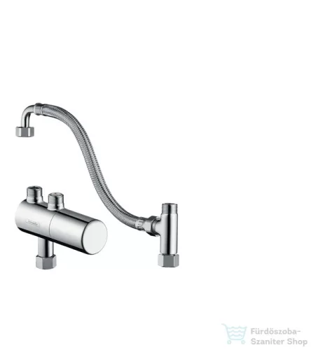 Hansgrohe HG termosztát DN15 sarokszeleppel DN10, króm 15346000
