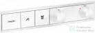 Hansgrohe RainSelect Termosztát falsík alatti szereléshez, 2 fogyasztóhoz, matt fehér, 15380700