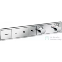   Hansgrohe RainSelect Termosztát falsík alatti szereléshez, 3 fogyasztóhoz, króm, 15381000