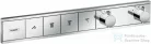 Hansgrohe RainSelect Termosztát falsík alatti szereléshez, 4 fogyasztóhoz, króm, 15382000