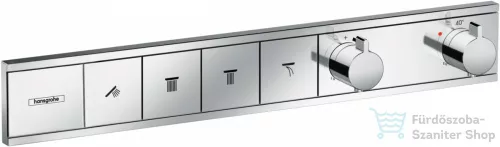 Hansgrohe RainSelect Termosztát falsík alatti szereléshez, 4 fogyasztóhoz, króm, 15382000