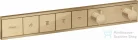 Hansgrohe RainSelect Termosztát falsík alatti szereléshez, 4 fogyasztóhoz, szálcsiszolt bronz, 15382140