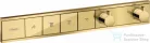 Hansgrohe RainSelect Termosztát falsík alatti szereléshez, 4 fogyasztóhoz, polírozott arany hatású, 15382990