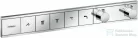 Hansgrohe RainSelect Falsík alatti termosztátos csaptelep színkészlet 5 fogyasztóhoz, 15384000