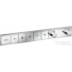   Hansgrohe RainSelect Falsík alatti termosztátos csaptelep színkészlet 5 fogyasztóhoz, 15384000