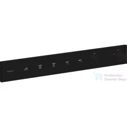   Hansgrohe RainSelect falsík alatti termosztátos csaptelep színkészlet 5 fogyasztóhoz,matt fekete 15384670