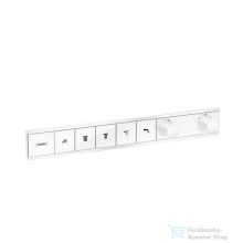   Hansgrohe RainSelect Falsík alatti termosztátos csaptelep színkészlet 5 fogyasztóhoz, matt fehér 15384700