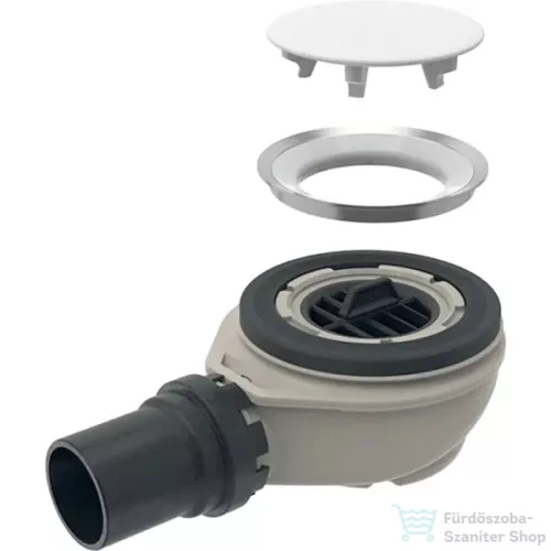 Geberit SETAPLANO 50 mm zuhanytálca szifon,matt fehér 154.016.00.1