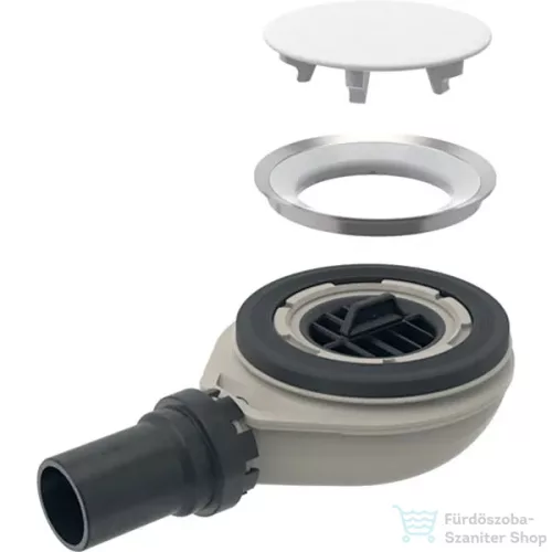 Geberit SETAPLANO 30 mm zuhanytálca szifon,D 40 mm,matt fehér 154.022.00.1