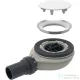 Geberit SETAPLANO 30 mm zuhanytálca szifon,D 40 mm,matt fehér 154.022.00.1