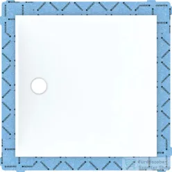   Geberit Setaplano 90x90x4,5 cm-es zuhanytálca,fehér 154.270.11.1