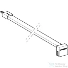 Geberit 120 cm-es merevítőrúd 8 mm-es walk-in zuhanyfalhoz,ezüstözött 154.283.00.1
