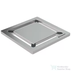   Geberit "Square" design padlóösszefolyó-rács, 8 x 8 cm 154.312.00.1