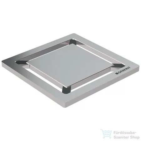 Geberit "Square" design padlóösszefolyó-rács, 8 x 8 cm 154.312.00.1