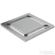 Geberit "Square" design padlóösszefolyó-rács, 8 x 8 cm 154.312.00.1