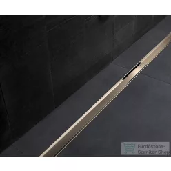   Geberit Cleanline 80 vágható zuhanyfolyóka (30-130 cm) alaptest nélkül,fényes/polírozott pezsgő 154.441.39.1