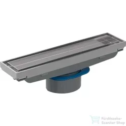   Geberit Cleanline 18,8 cm-es burkolható zuhanyfolyóka,szálcsiszolt rozsdamentes acél 154.455.00.1