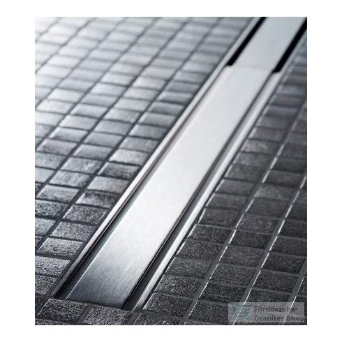 Geberit Cleanline 60 vágható zuhanyfolyóka (30-90 cm) alaptest nélkül,szálcsiszolt rozsdamentes acél 154.458.00.1