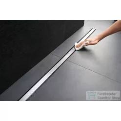   Geberit Cleanline 60 vágható zuhanyfolyóka (30-130 cm) alaptest nélkül,szálcsiszolt rozsdamentes acél 154.459.00.1