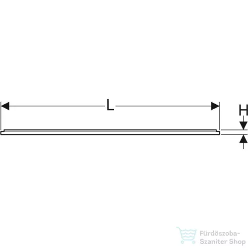 Geberit 120x90 cm-es szerelőkeret Setaplano zuhanytálcához,hat lábhoz (100 cm felett) 154.473.00.1
