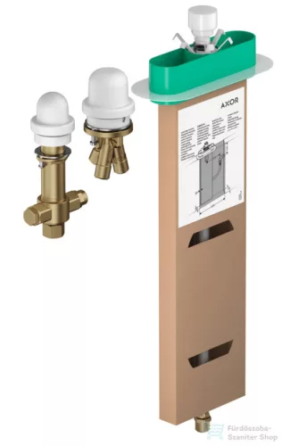 Hansgrohe Axor 3-lyukú Thermostat Wara alaptest 15487180