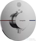Hansgrohe ShowerSelect Comfort S termosztát falsík alatti szereléshez,króm 15553000
