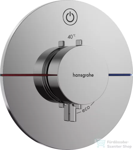 Hansgrohe ShowerSelect Comfort S termosztát falsík alatti szereléshez,króm 15553000