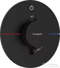 Hansgrohe ShowerSelect Comfort S termosztát falsík alatti szereléshez,matt fekete 15553670