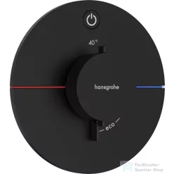   Hansgrohe ShowerSelect Comfort S termosztát falsík alatti szereléshez,matt fekete 15553670