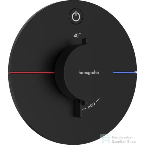 Hansgrohe ShowerSelect Comfort S termosztát falsík alatti szereléshez,matt fekete 15553670