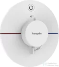 Hansgrohe ShowerSelect Comfort S termosztát falsík alatti szereléshez,matt fehér 15553700