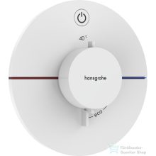   Hansgrohe ShowerSelect Comfort S termosztát falsík alatti szereléshez,matt fehér 15553700