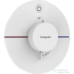   Hansgrohe ShowerSelect Comfort S termosztát falsík alatti szereléshez,matt fehér 15553700