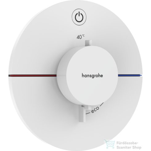 Hansgrohe ShowerSelect Comfort S termosztát falsík alatti szereléshez,matt fehér 15553700