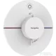 Hansgrohe ShowerSelect Comfort S termosztát falsík alatti szereléshez,matt fehér 15553700