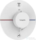Hansgrohe ShowerSelect Comfort S 2 funkciós termosztát falsík alatti szereléshez,matt fehér 15554700