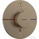Hansgrohe ShowerSelect Comfort S 2 funkciós termosztát falsík alatti szereléshez,biztonsági kombinációval,szálcsiszolt bronz 15556140