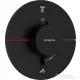 Hansgrohe ShowerSelect Comfort S 2 funkciós termosztát falsík alatti szereléshez,biztonsági kombinációval,matt fekete 15556670